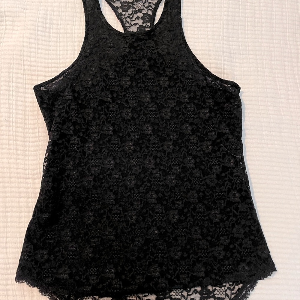 Victorias Secret Lace Layering Tank
